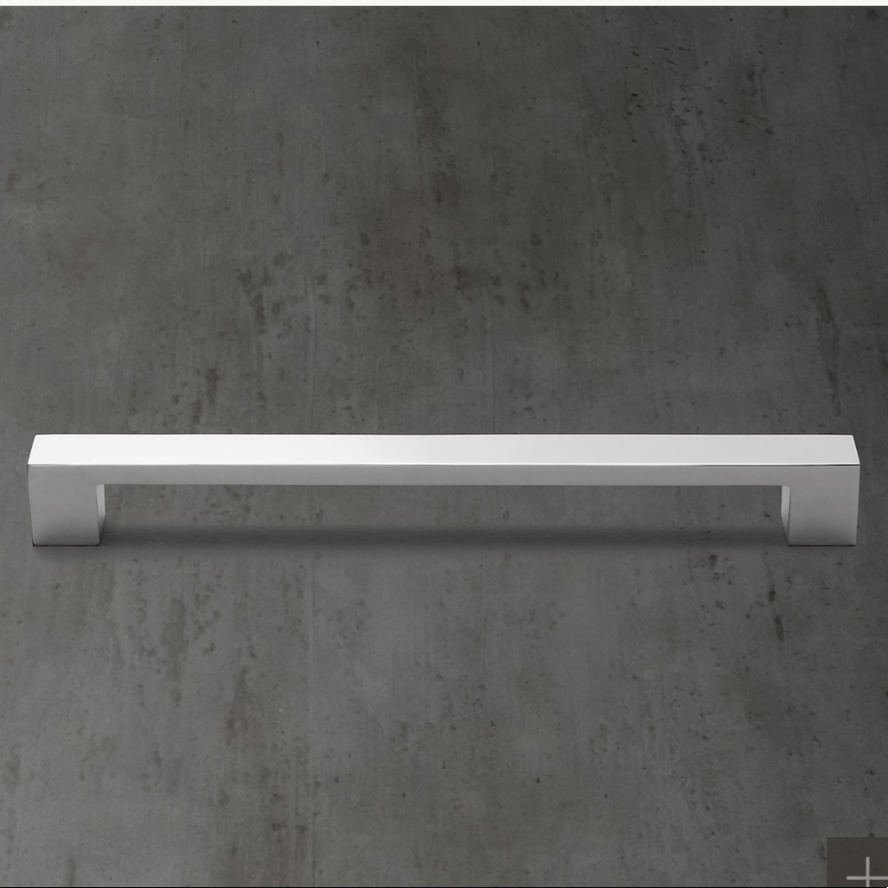 Restoration Hardware Atelier Polished Chrome 18” Pull
